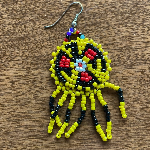 VTG Set 1970’s Thunderbird Necklace & Earrings - Picture 7 of 8